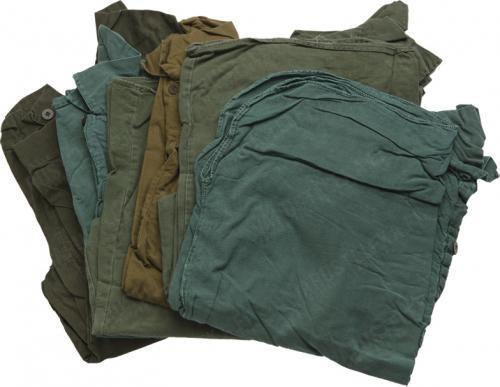 Swedish M59 service shirt, green, surplus.