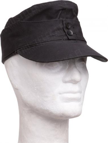 Mil-Tec moleskin field cap, black Mil-Tec moleskin field cap, black