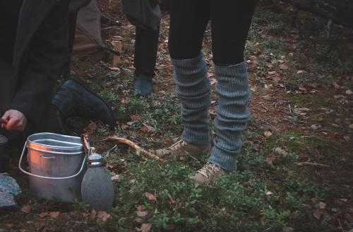 Swedish Leg Warmers, Wool, Surplus.