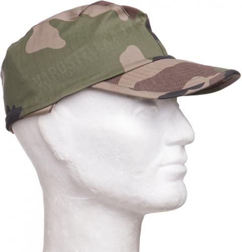 French F2 "Bigeard" cap, surplus. The swallowtail can be hidden or just cut off.