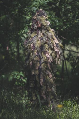 Mil-Tec Oak Leaf 3D ghillie suit. 