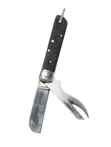 Italian pocket knife with can opener, surplus