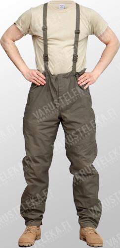 Austrian waterproof trousers, olive drab, surplus Austrian waterproof trousers, olive drab, surplus