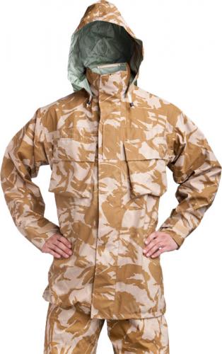 British MVP rain jacket, Desert DPM, surplus