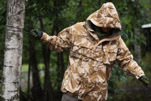 British MVP rain jacket, Desert DPM, surplus. 