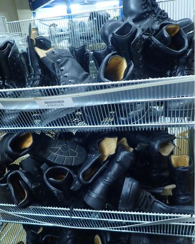 BW KS2005 / Haix DMS combat boots, surplus.