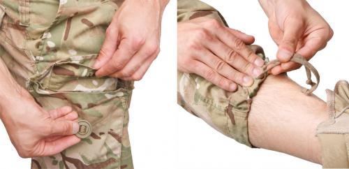 British PCS cargo pants, MTP, surplus.