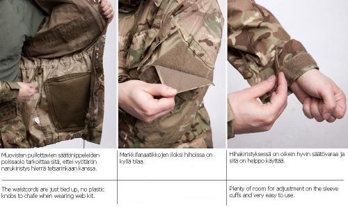 British PCS Windproof Smock, MTP, surplus.