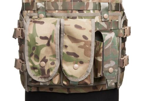British Osprey double mag pouch, MTP, surplus.