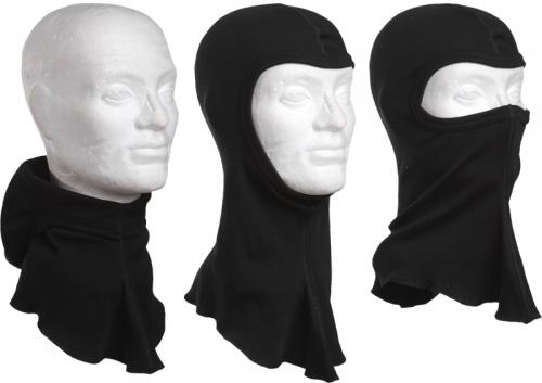 Särmä Balaclava, 1-hole, merino wool, black.