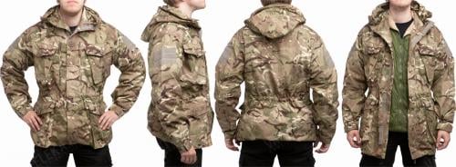 British CS95 Windproof Smock, MTP, Surplus.