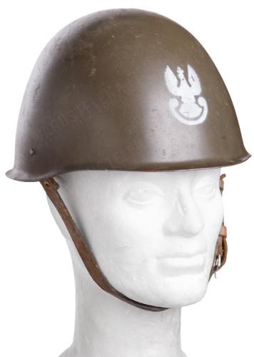 Polish Steel Helmet, Surplus. Some helmets have this fine logo on them.