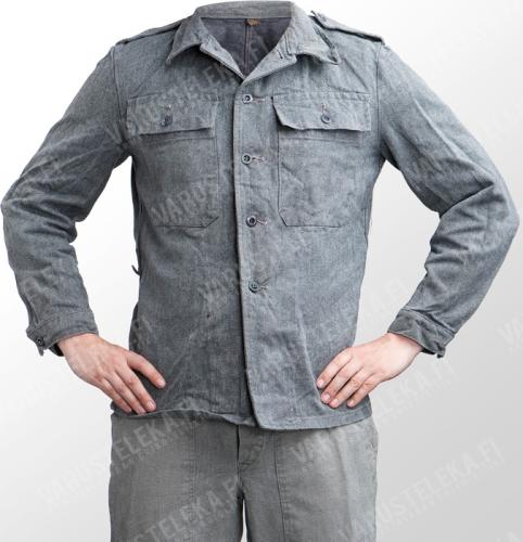 Swiss Work Jacket, Gray, Surplus Swiss Work Jacket, Gray, Surplus
