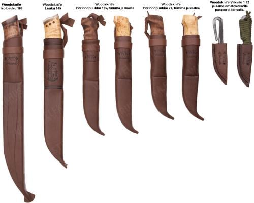 Woodsknife Big Leuku Knife 180.