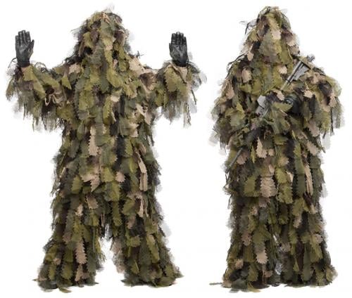 Mil-Tec Oak Leaf 3D ghillie suit.