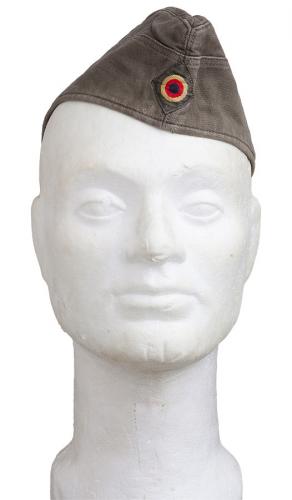 BW side cap, grey green, surplus.