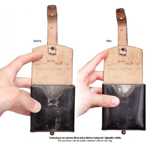 Italian cartridge pouch, surplus.