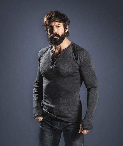 Särmä Henley Shirt, Merino Wool.