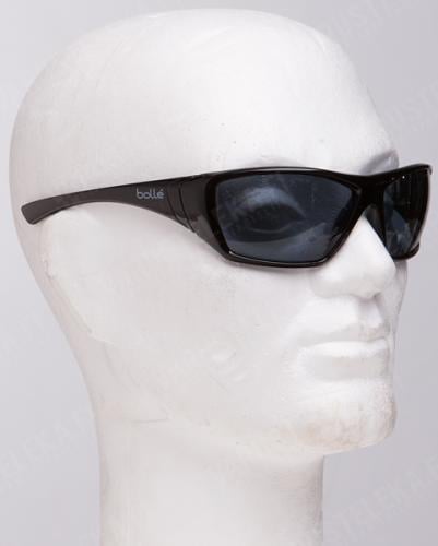 Bollé Hustler ballistic sunglasses, Smoke Gray. 