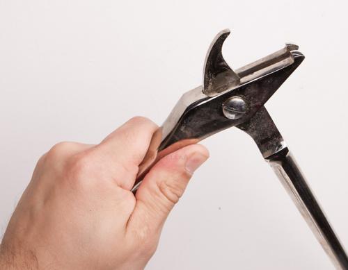 East Bloc doctor's giant pliers, menacing, surplus.