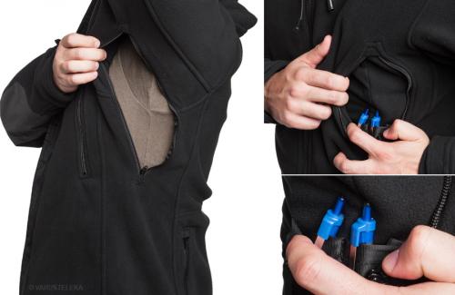 Särmä hooded Fleece jacket.