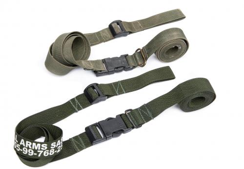 British SA80 3-Point Sling, Green, Surplus.