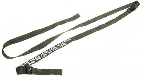 British SA80 3-Point Sling, Green, Surplus.