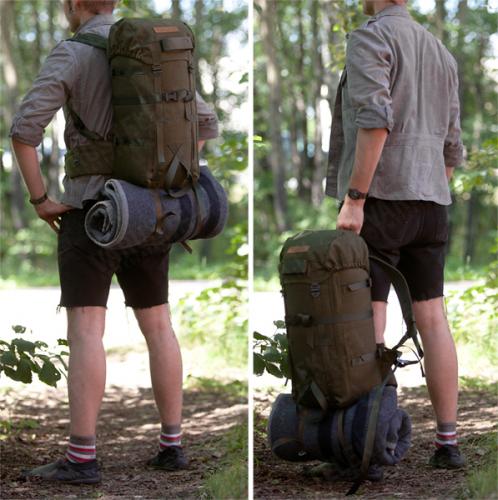 Savotta Kevyt Rajapartio rucksack.