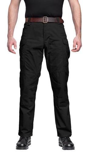 Mens TROUSERS BLACK Security Cargo Trousers Bw Field Pants Ranger Army Trousers Work Pants 
