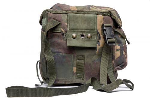 British PLCE gas mask bag, DPM, surplus.