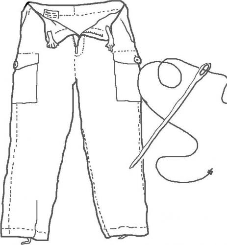 Tailoring, modification Tailoring, modification