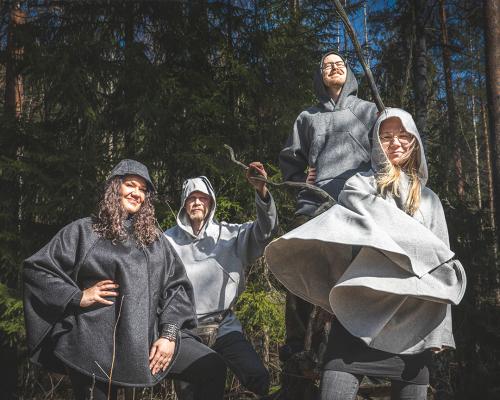 Jämä Blanket Shirt. Blanket shirts back