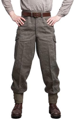 Swedish wool trousers, surplus Swedish wool trousers, surplus