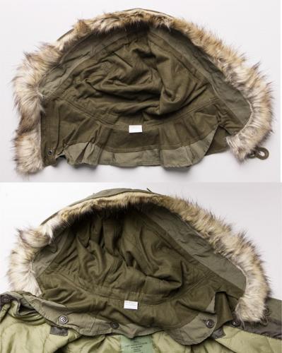 US M51 hood for Fishtail parka, repro.