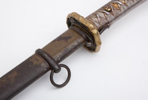 Japanese NCO katana, surplus, one-off piece.