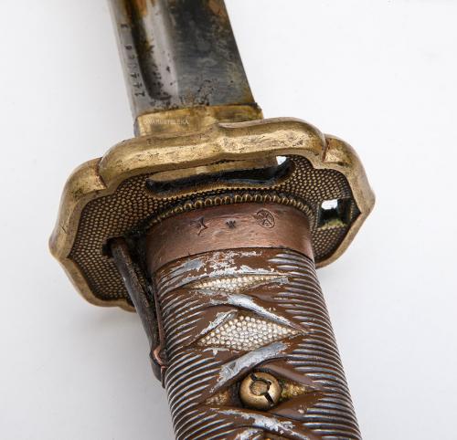 Japanese NCO katana, surplus, one-off piece.