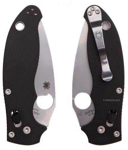 Spyderco Manix 2 folding knife.