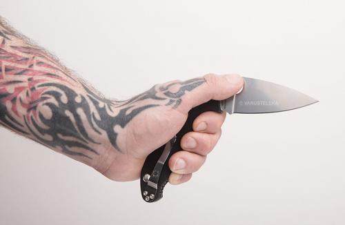 Spyderco Manix 2 folding knife. 