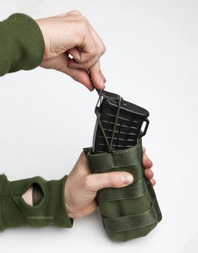 Särmä TST PVC Tri-Tab, 3 pcs. A great upgrade for open top mag pouches when using AK magazines.