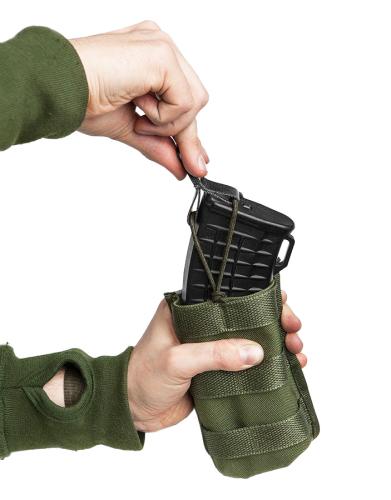 Särmä TST PVC Tri-Tab, 3-Pack. A great upgrade for open top mag pouches when using AK magazines.