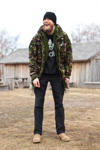British CS95 fleece jacket, surplus.