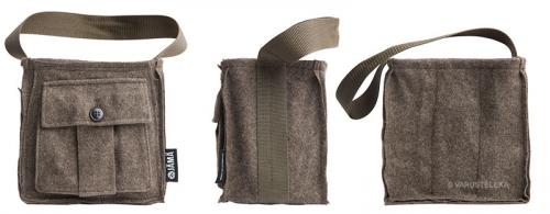 Jämä bag beer bag. Discontinued: A bag made of Swedish wool.