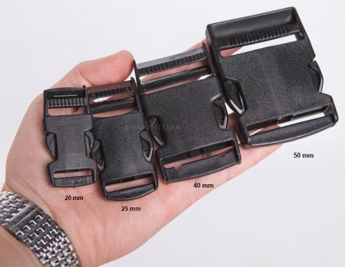 ITW Classic SR buckle, black.