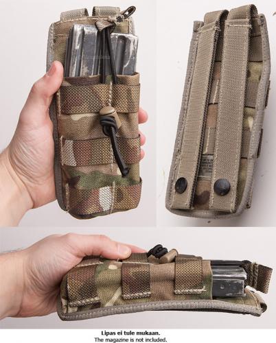 British Osprey SA80 open top ammunition pouch, MTP, surplus.