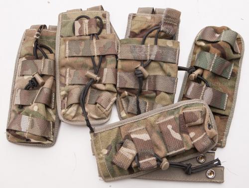 British Osprey SA80 open top ammunition pouch, MTP, surplus.