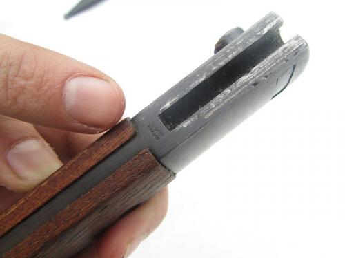 Mauser Kar98k bayonet with frog, #2.