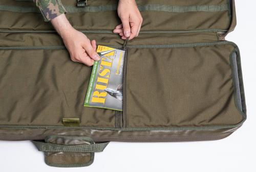 Särmä TST Rifle bag. Zippered inner sleeve for flat stuff.