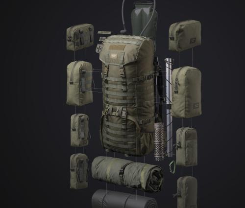 Savotta Jääkäri XL rucksack.