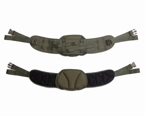 Savotta Jääkäri XL rucksack. The removable hip belt doubles as an equipment belt or to drag a sledge