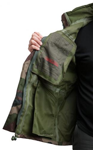 French Hardshell Rain Jacket, CCE, Surplus.